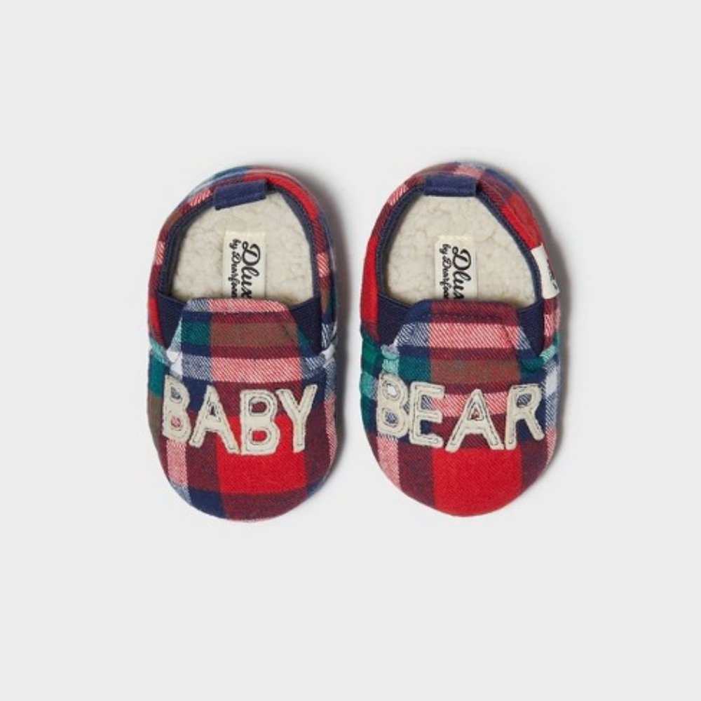 Baby dluxe by dearfoams Baby Bear Bootie Slippers